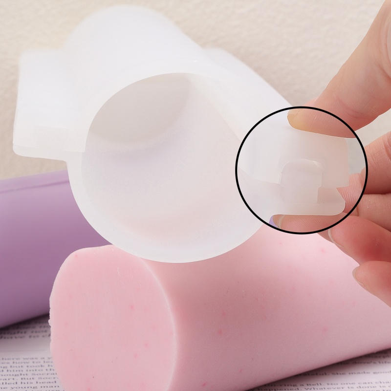 Soap Making Kit For Beginners - قالب صابون سيليكون على شكل عمود