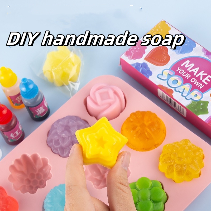 Soap Making Diy Kit - DIY اليدوية الصابون الكريستال الصابون مصنع