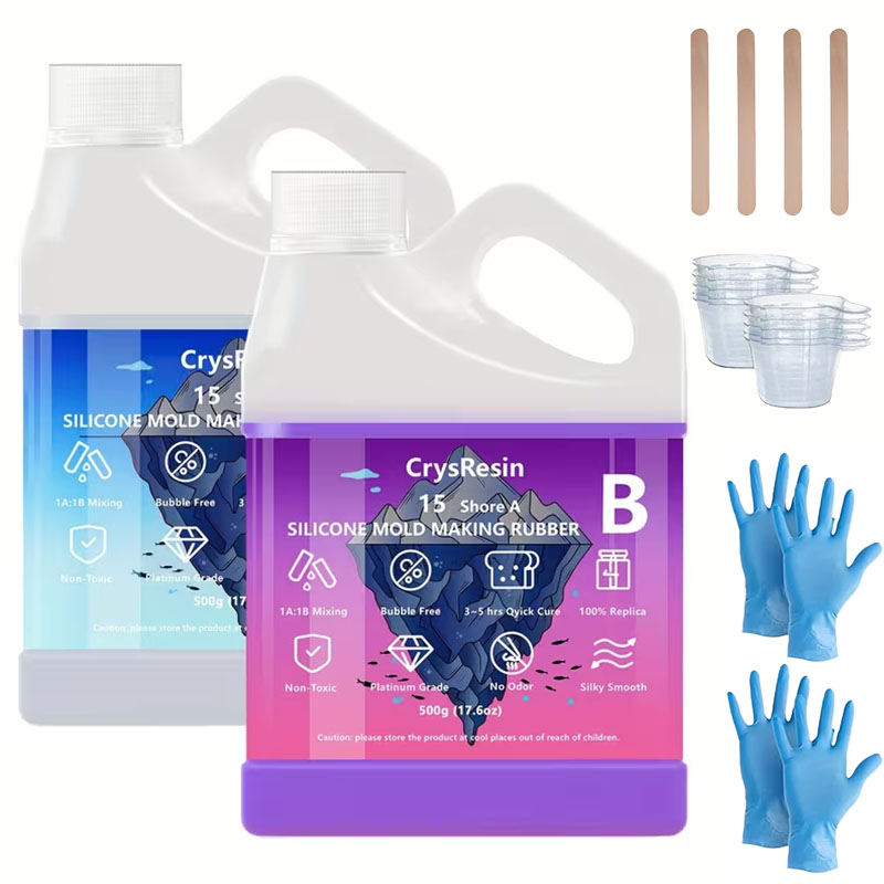 زجاجتان سعة 500 مل من السيليكو - مراجعة Soap Making Diy Kit وسعره
