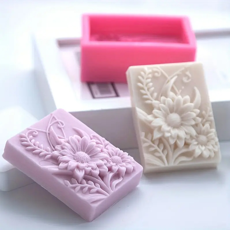 ثلاثية الأبعاد زهرة مربع الصاب - مراجعة Soap Making Kit For Beginners وسعره