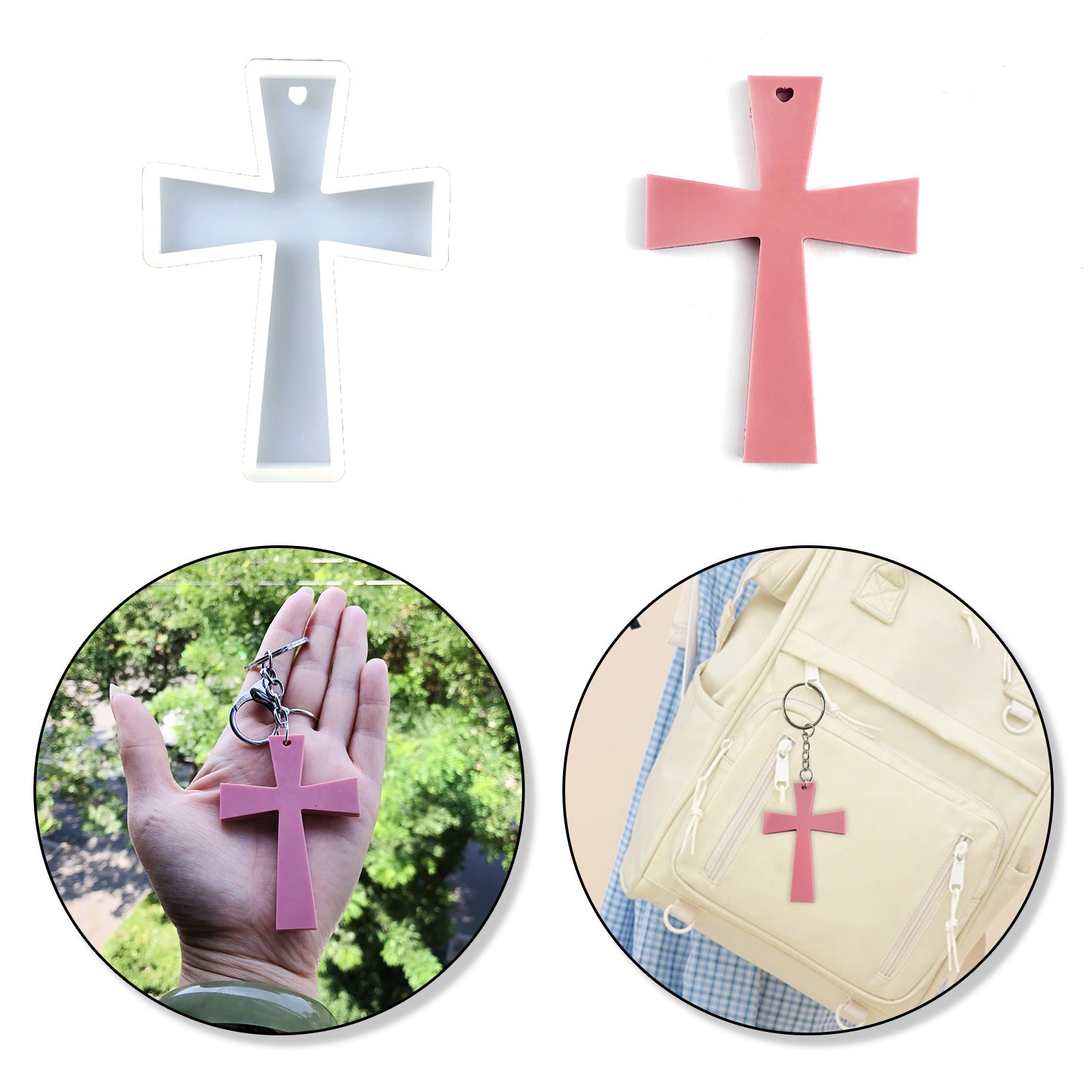 قالب من السيليكون نعمة الصليب  - مراجعة Soap Making Diy Kit وسعره